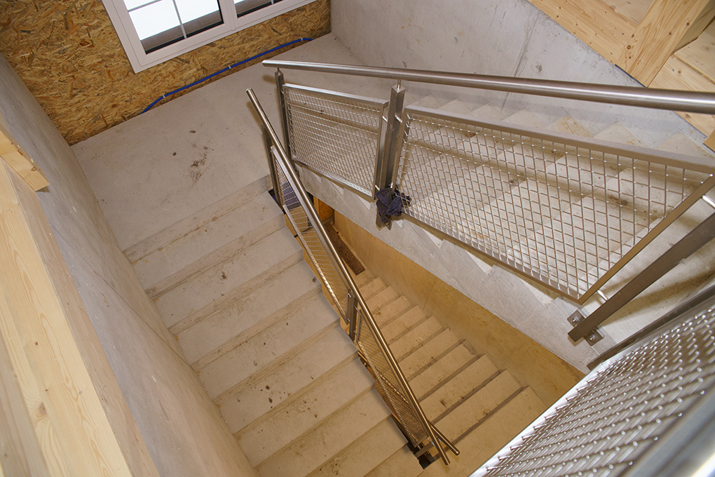 Treppenaufgang Ausstellung