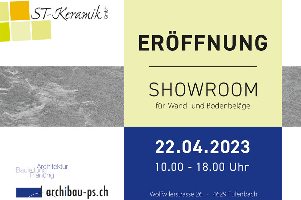 Showroom Neueröffnung